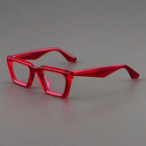 Ozzie Vintage Acetate Glasses Frame Cat Eye Frames Southood Red