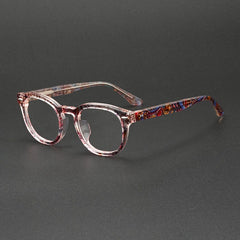 Patel Vintage Acetate Glasses Frame Oval Frames Southood Floral