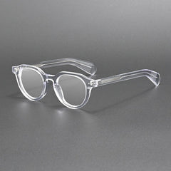Pau Vintage Acetate Glasses Frame Oval Frames Southood Clear
