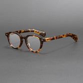 Pau Vintage Acetate Glasses Frame Oval Frames Southood Leopard