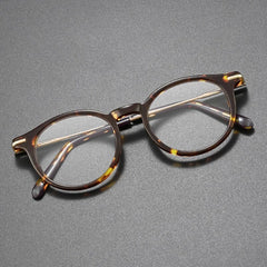 Pedro Acetate Alloy Glasses Frame Oval Frames Southood