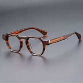 Powell Retro Rectangle Acetate Glasses Frame Rectangle Frames Southood Leopard