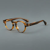 Pyt Acetate Round Retro Glasses Frame Round Frames Southood Leopard
