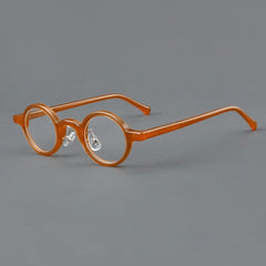 Rab Vintage Small Acetate Glasses Frame Round Frames Southood Orange Round