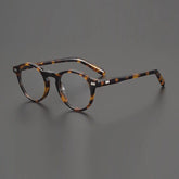 Raed Retro Round Acetate Glasses Frame Round Frames Southood Leoaprd