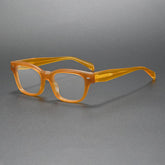 Raya Vintage Square Acetate Glasses Frame Rectangle Frames Southood Orange