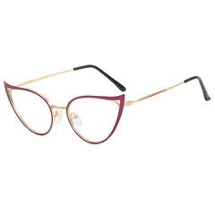 Renee Sexy Cat Eye Optical Glasses Frame Cat Eye Frames Southood Purple