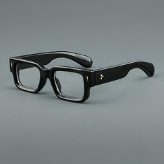 Reynald Square TR90 Glasses Frame Rectangle Frames Southood Black