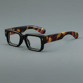 Reynald Square TR90 Glasses Frame Rectangle Frames Southood Black leopard