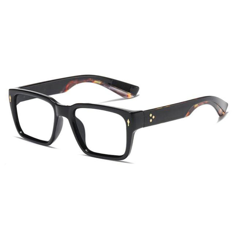 Richard Brand Square Glasses Frame Rectangle Frames Southood Black leopard