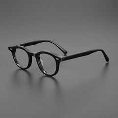 Riley Vintage Acetate Glasses Frame Cat Eye Frames Southood Black