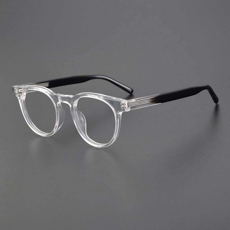 Rollo Vintage Acetate Eyeglasses Frame Cat Eye Frames Southood Transparent