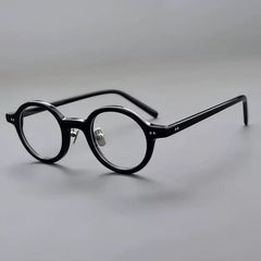 Romo Vintage Acetate Glasses Frame Oval Frames Southood Black