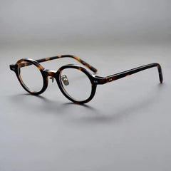 Romo Vintage Acetate Glasses Frame Oval Frames Southood Leopard