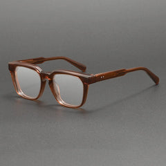 Rourke Vintage Acetate Glasses Frame Rectangle Frames Southood Brown