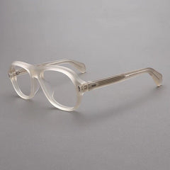 Russell Vintage Acetate Eyeglasses Frame Aviator Frames Southood Matte Yellow