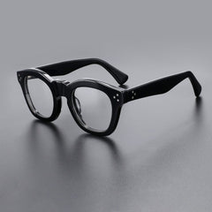 Sagar Vintage Acetate Optical Glasses Frames Cat Eye Frames Southood Black