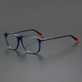 Sailor Vintage Acetate Glasses Frame Rectangle Frames Southood Blue
