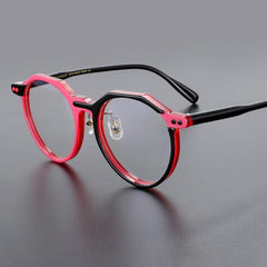 Saith Vintage Round Acetate Glasses Frame Round Frames Southood C5