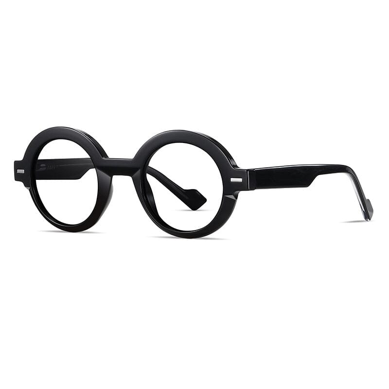 Selig Vintage TR90 Round Eyeglasses Round Frames Southood Black