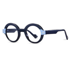Selig Vintage TR90 Round Eyeglasses Round Frames Southood Blue 
