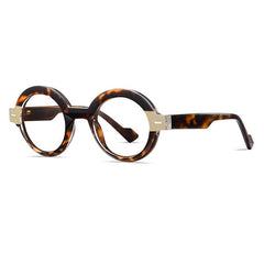 Selig Vintage TR90 Round Eyeglasses Round Frames Southood Leopard 