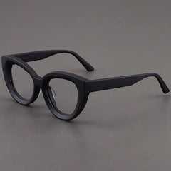 Shelley Cat Eye Glasses Frame Cat Eye Frames Southood Matte Black