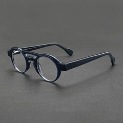 Skyler Retro Acetate Glasses Frame Aviator Frames Southood Dark Blue