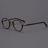 Smiley Vintage Acetate Round Glasses Frame Round Frames Southood Tortoiseshell Bronze