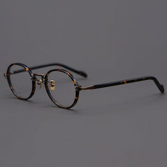 Smiley Vintage Acetate Round Glasses Frame Round Frames Southood Tortoiseshell Bronze