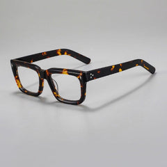 Soren Retro Rectangle Acetate Glasses Frame Rectangle Frames Southood C2
