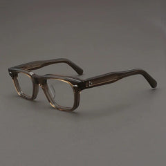 Spark Retro Designer Optical Glasses Frame Rectangle Frames Southood Grey Green