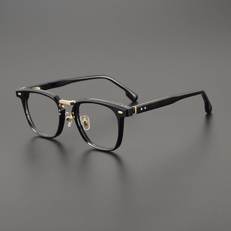 Sped Acetate Square Glasses Frame Rectangle Frames Southood Black 