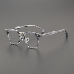 Sped Acetate Square Glasses Frame Rectangle Frames Southood Stripe Grey 