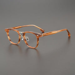 Sped Acetate Square Glasses Frame Rectangle Frames Southood Stripe Orange 