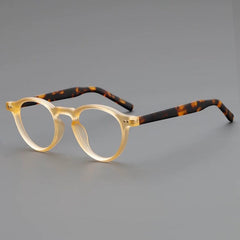 Steff TR90 Vintage Eyeglass Frame Cat Eye Frames Southood Tea Leopard
