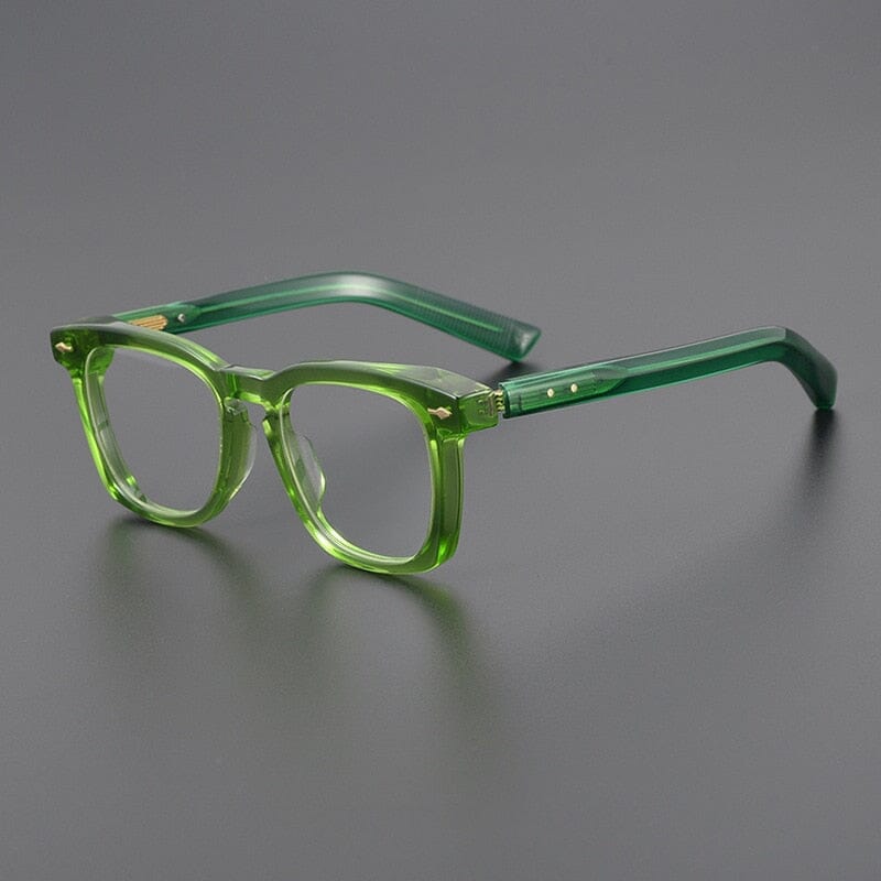 Stowe Acetate Rectangle Glasses Frame Rectangle Frames Southood Green