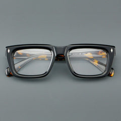 Sutton Retro Rectangle Acetate Glasses Frame Rectangle Frames Southood
