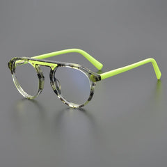 Swayn Retro Aviator Glasses Frame Geometric Frames Southood Green