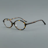 Ta Retro Acetate Glasses Frame Oval Frames Southood Leopard