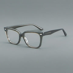 Talos Vintage Acetate Glasses Frame Rectangle Frames Southood Dark Gray