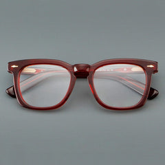 Taro Retro Square Acetate Glasses Frame Rectangle Frames Southood