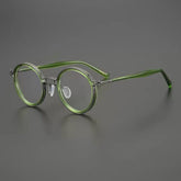 Tate Vintage Round Acetate Glasses Frame Round Frames Southood Green