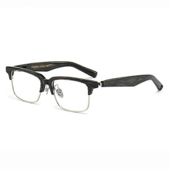 Tem Trend Acetate Glasses Frame Rectangle Frames Southood Grey stripe