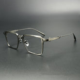 Thomas Vintage Titanium Glasses Frame Rectangle Frames Southood Gun