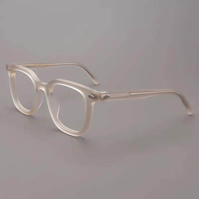Thorp Vintage Acetate Eyeglasses Frame Rectangle Frames Southood Matte Yellow