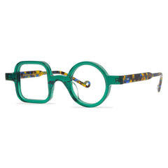 Timo Premium Series Retro Handmade Glasses Frame Geometric Frames Southood