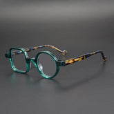 Timo Premium Series Retro Handmade Glasses Frame Geometric Frames Southood Green