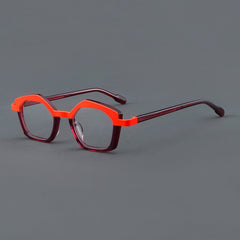 Tionna Personalized Irregular Frame Geometric Frames Southood Orange