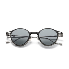 TJ Oval Titanium Glasses Frame With Magnetic Sunglasses Clips Oval Frames Southood Light Gun